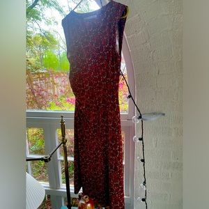 Diane Von Furstenberg geometric print dress size 6. Used but great shape